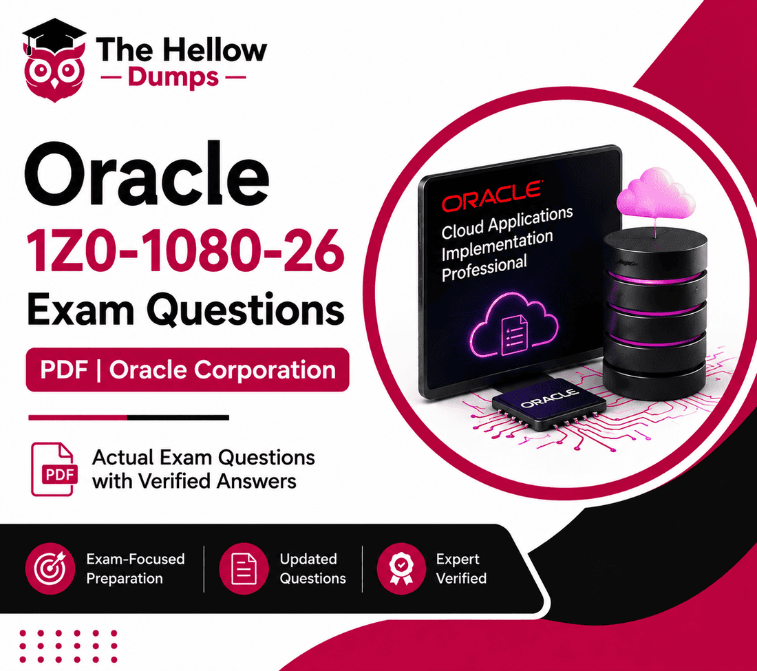 1Z0-1080-26 Exam Questions PDF Oracle Corporation