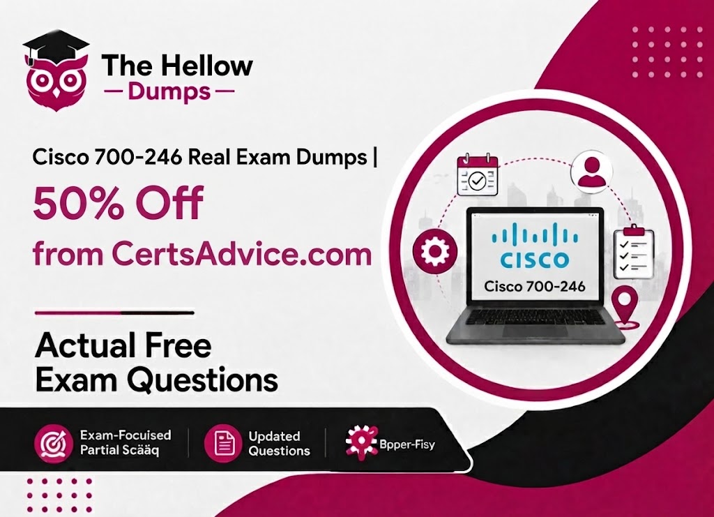 Cisco 700-246 Real Exam Dumps 50% Off from CertsAdvice.com
