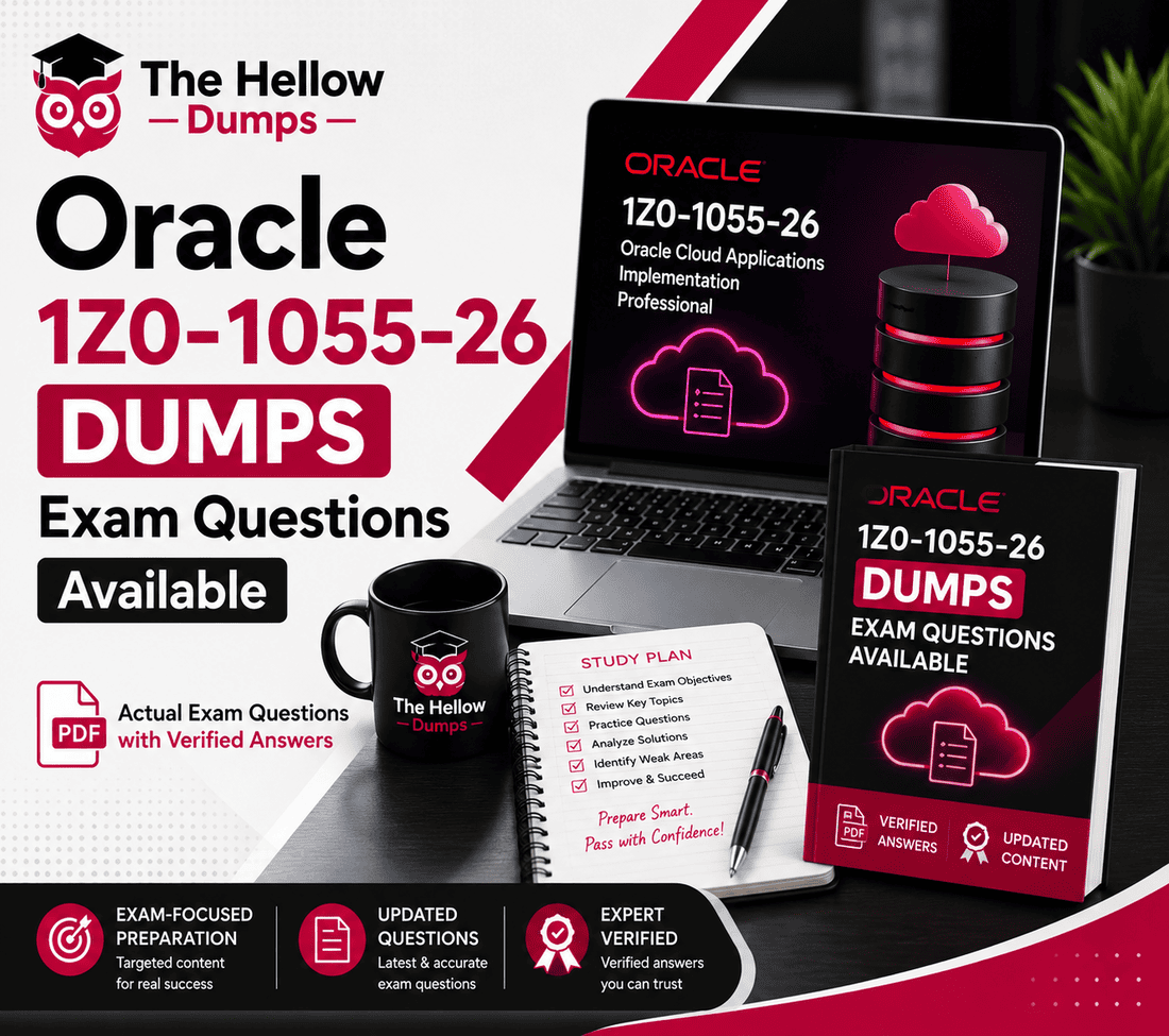 Oracle 1Z0-1055-26 Dumps Exam Questions Available