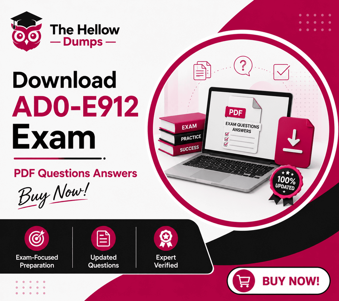 Download AD0-E912 Exam PDF Questions Answers