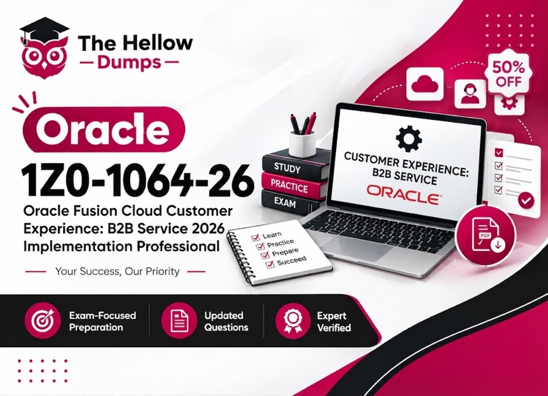 1Z0-1064-26 Exam Dumps PDF - Oracle Corporation 50% OFF