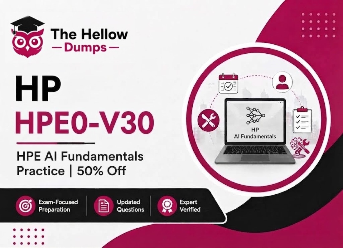 HP HPE0-V30 Dumps HPE AI Fundamentals Practice 50% Off