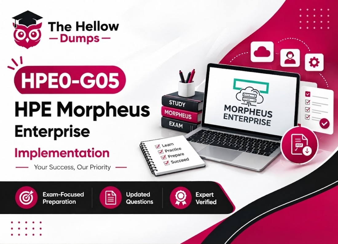 HPE0-G05 Exam Preparation - HPE Morpheus Enterprise