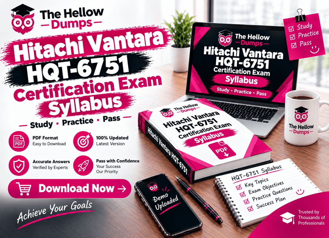 Hitachi Vantara HQT-6751 Certification Exam Syllabus