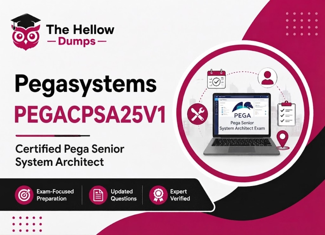 Pegasystems PEGACPSA25V1 Practice Test Questions 50% Off