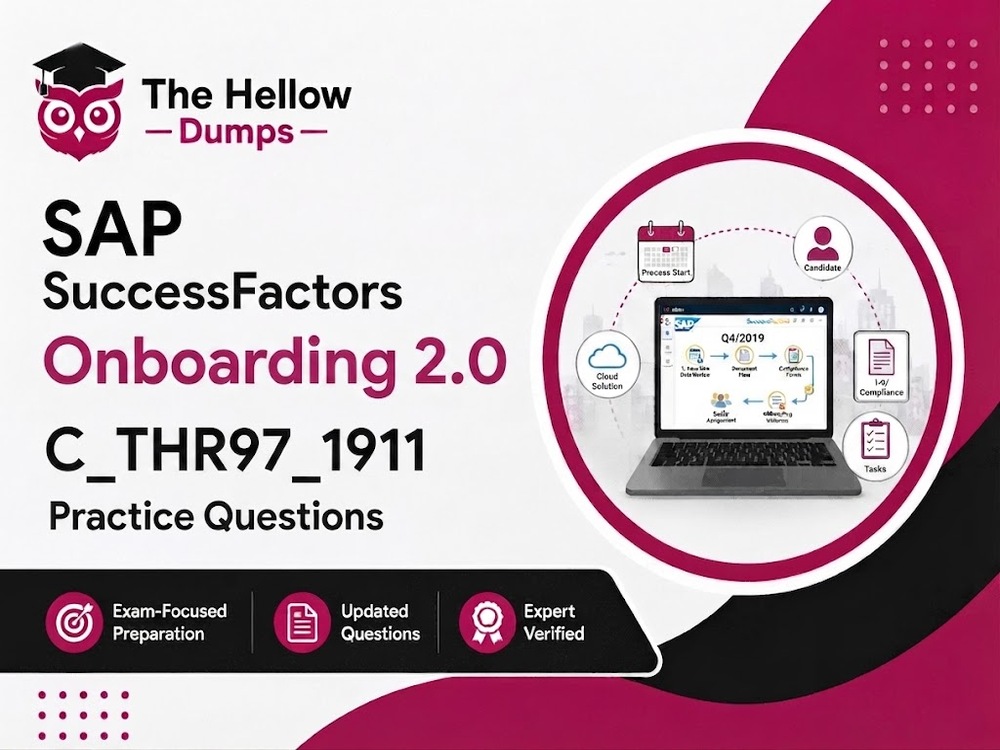 SAP SuccessFactors Onboarding 2.0 Q42019 C_THR97_1911