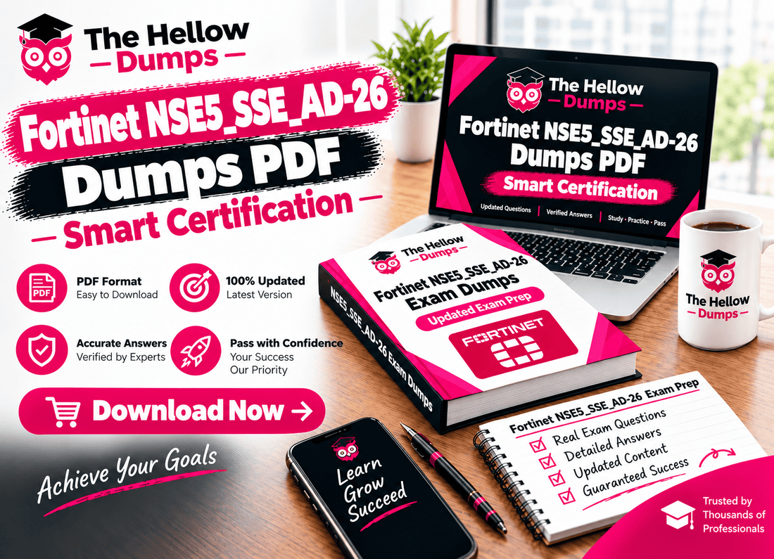 Fortinet NSE5_SSE_AD-26 Dumps PDF – Smart Certification