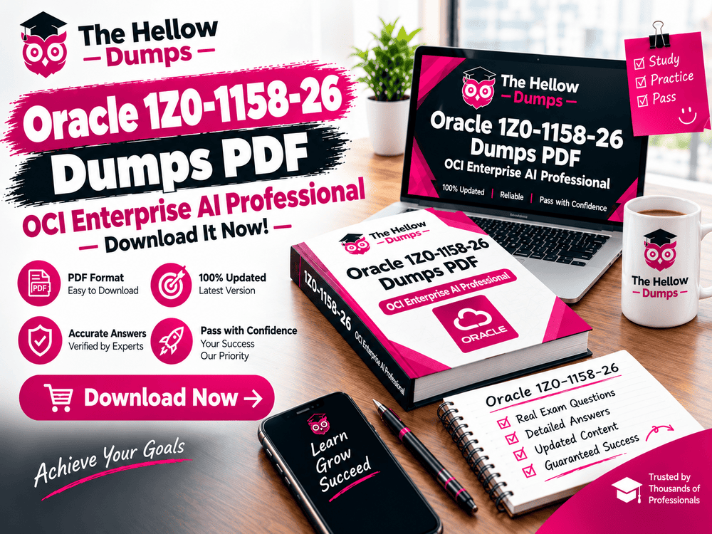 Oracle 1Z0-1158-26 Dumps OCI Enterprise AI Professional