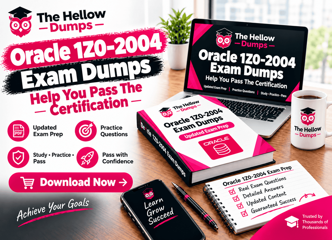 Oracle 1Z0-2004 Exam Dumps Help You Pass The Certification