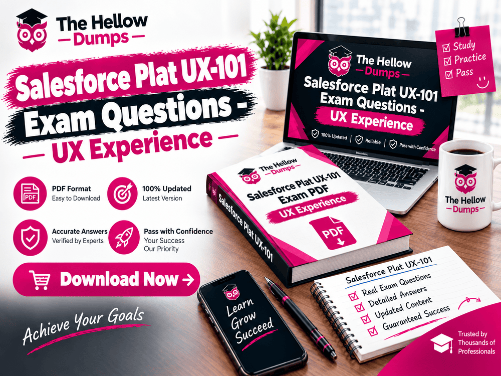 Salesforce Plat UX-101 Exam Questions - UX Experience